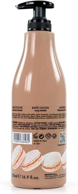 Aquolina Dus de Baie Macaron Nuca De Cocos si Caramel 500 ml 1 buc.